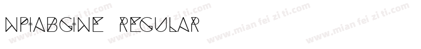 NPIAbgine Regular字体转换